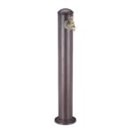 Cismea de gradina, design antic, cu robinet, 91 x 17 cm, maro