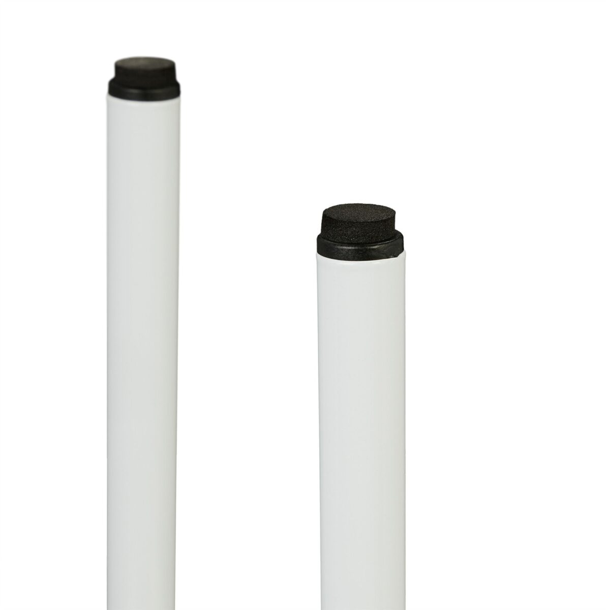Set de 2 suporturi reglabile pentru ghivece, sustinere 50 kg, alb, fier - imagine 6