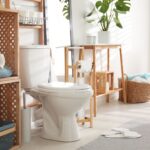 Suport hartie igienica cu loc de rezerve, din bambus, 72 x 17,5 x 24 cm - imagine 5