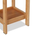 Suport hartie igienica cu loc de rezerve, din bambus, 72 x 17,5 x 24 cm - imagine 7