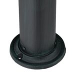 Cismea de gradina cu robinet, aluminiu, 91 x 17 cm, negru-verde - imagine 5