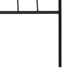 Set 2 spaliere decorative, pentru plante, clopotel vant, 170 x 45 x 4 cm, negru - imagine 8