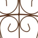 Set 2 spaliere de trandafiri, design frantuzesc, 145 x 54 x 1 cm, maro antichizat - imagine 8