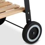 Gratar mobil de gradina, cu rafturi practice, grill reglabil pe inaltime, 80,5 x 86 x 42 cm - imagine 7