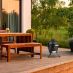 Gratar cuptor Kamado din ceramica, termometru integrat, supape de ventilatie, multifunctional - imagine 8