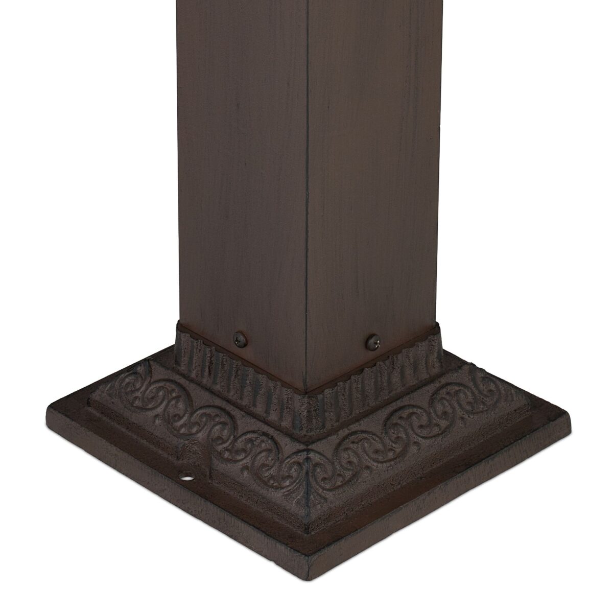 Cismea antica de gradina, aluminiu, 81 x 21 x 24,5 cm, maro - imagine 8