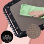 Sezlong ergonomic, miscari de balansare usoare, tetiera, 191 x 77 x 82 cm, CASARIA® - imagine 3