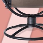 Sezlong ergonomic, miscari de balansare usoare, tetiera, 191 x 77 x 82 cm, CASARIA® - imagine 5