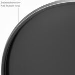Cos de gunoi cu senzor deschidere-inchidere, Monzana®, 30 L, otel, negru - imagine 5