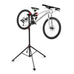 Suport reglabil pentru repararea bicicletelor, inaltime 110-190 cm, Relaxdays
