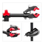 Suport reglabil pentru repararea bicicletelor, inaltime 110-190 cm, Relaxdays - imagine 5