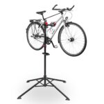 Suport reglabil pentru repararea bicicletelor, inaltime 110-190 cm, Relaxdays - imagine 8