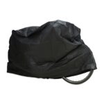 Husa de protectie pentru bicicleta, 200 x 115 cm, negru, Relaxdays