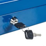Caseta bani pentru monede si bancnote, albastru, 8.5 x 30.5 x 24.5 cm - imagine 9