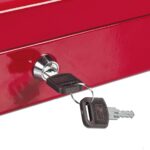 Caseta bani pentru monede si bancnote, rosu, 8.5 x 30.5 x 24.5 cm - imagine 10