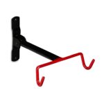 Suport bicicleta pentru perete, 20 x 25 x 36 cm, din otel, negru, Relaxdays - imagine 2