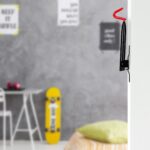 Suport bicicleta pentru perete, 20 x 25 x 36 cm, din otel, negru, Relaxdays - imagine 6