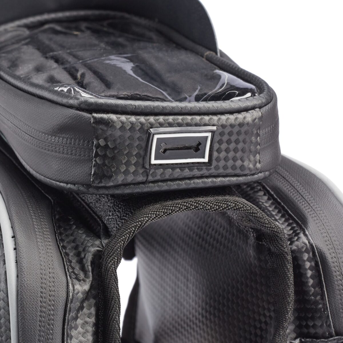 Geanta cadru de bicicleta, 2 buzunare laterale, compartiment pentru telefon, Relaxdays - imagine 7