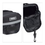 Geanta pentru bicicleta, cu elemente de fixare, impermeabila, 8 x 12 x 15 cm, Relaxdays - imagine 6