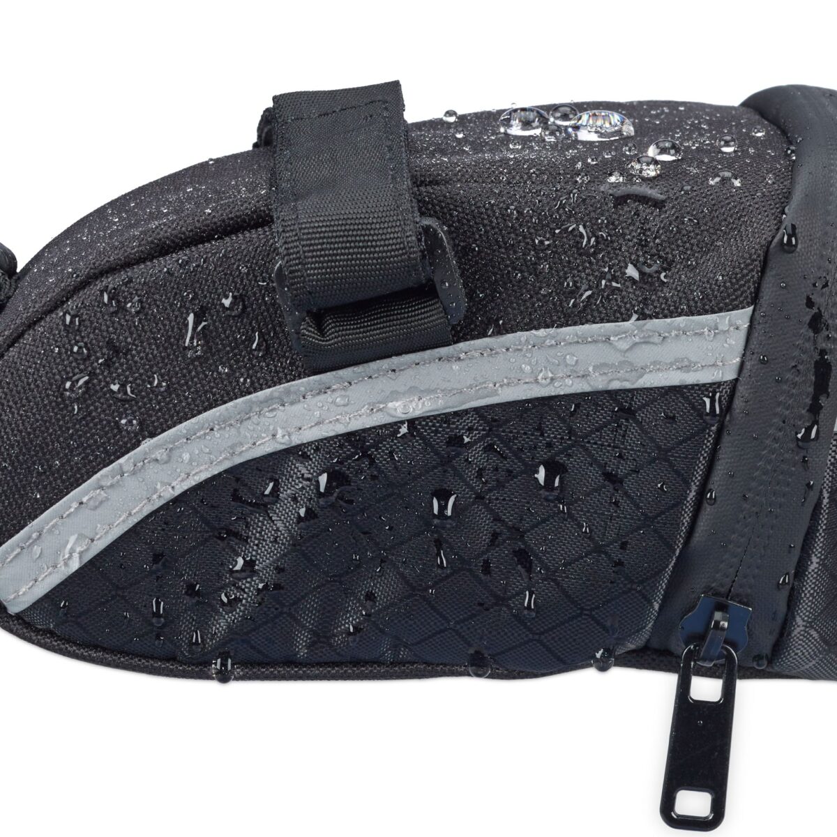 Geanta pentru bicicleta, cu elemente de fixare, impermeabila, 8 x 12 x 15 cm, Relaxdays - imagine 8