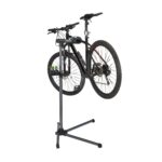 Suport pentru repararea bicicletelor, depozitare unelte, inaltime reglabila, Relaxdays