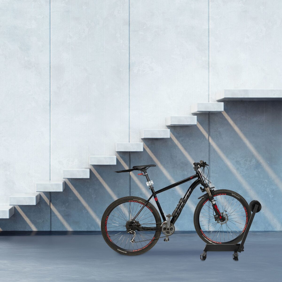 Suport bicicleta, pentru roti de 20 - 29 inchi, pliabil, 47 x 34 x 35 cm, Relaxday - imagine 2