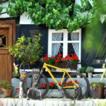 Suport pentru 2 biciclete, cu fixare pe sol, otel, 26 x 40,5 x 33 cm, Relaxdays - imagine 5