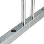 Suport pentru 4 biciclete, fixare pe sol, din otel, 26 x 103 x 33,5, Relaxdays - imagine 6