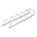 Suport pentru 6 biciclete, 26 x 168 x 33,5 cm, otel, Relaxdays