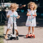 Lacat biciclete, cu cheie, pentru copii, lungime 70 cm, albastru, Relaxdays - imagine 3