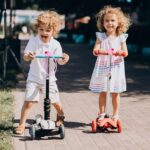 Lacat biciclete, cu cheie, pentru copii, lungime 70 cm, roz, Relaxdays - imagine 3