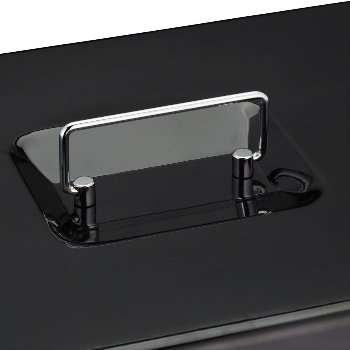 Caseta bani pentru monede si bancnote, 8,5 x 30,5 x 24,5 cm, negru - imagine 8