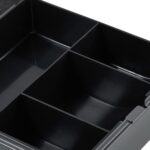 Caseta valori pentru bancnote, monede, acte, 6 x 17 x 17,5 cm, gri - imagine 8