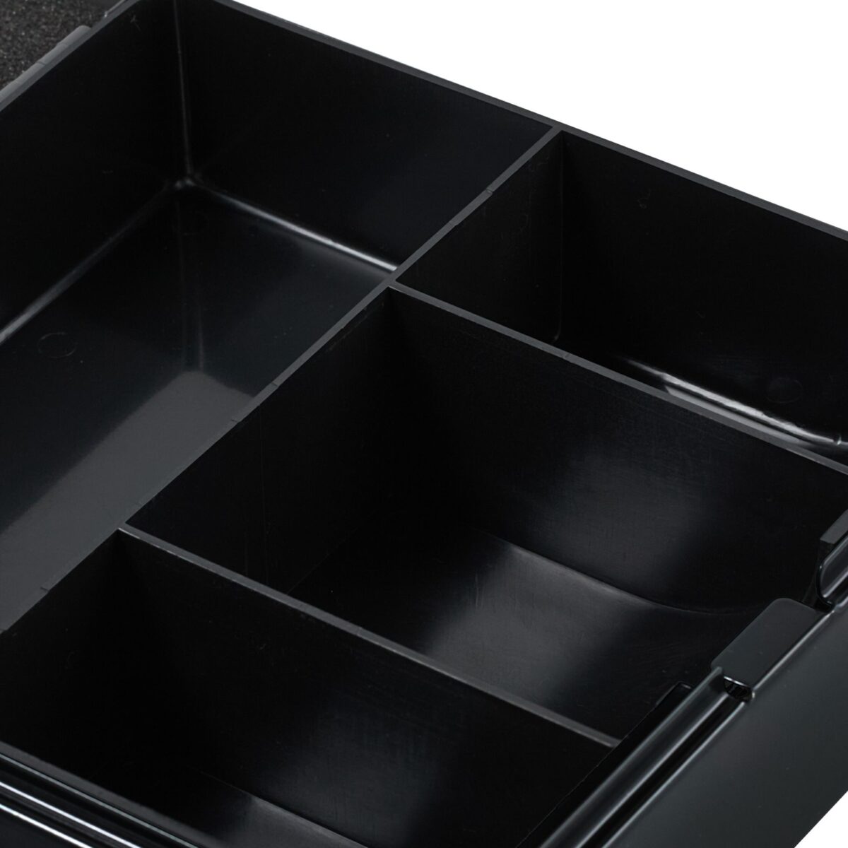 Caseta valori pentru bancnote, monede, acte, 6 x 17 x 17,5 cm, negru - imagine 8