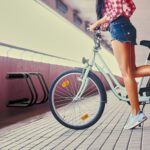 Suport pentru 2 biciclete, cu fixare perete/sol, otel, 27 x 37,5 x 33 cm, Relaxdays - imagine 5