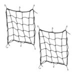 Plasa elastica, 2 bucati, cu carlige pentru fixare, Relaxdays