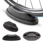 Home trainer pentru bicicleta, de interior, 6 trepte de viteza, albastru, Relaxdays - imagine 2