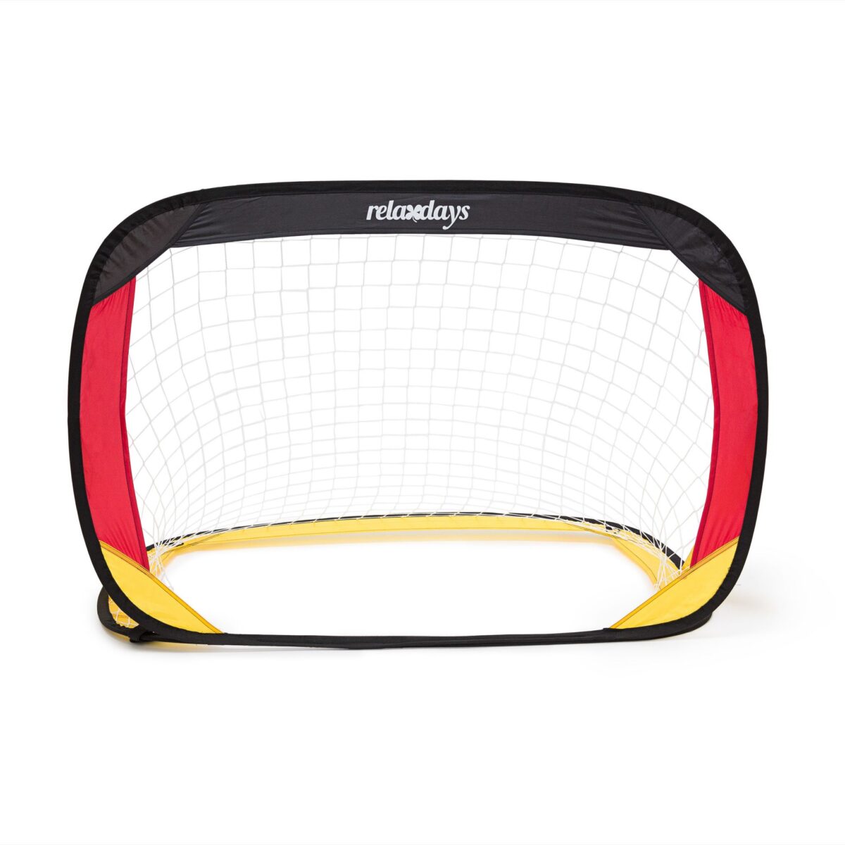 Set 2 mini porti de fotbal, portabile, husa transport, 80 x 119 x 83 cm, Relaxdays - imagine 4