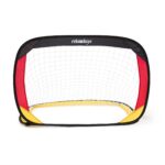 Set 2 mini porti de fotbal, portabile, husa transport, 80 x 119 x 83 cm, Relaxdays - imagine 4