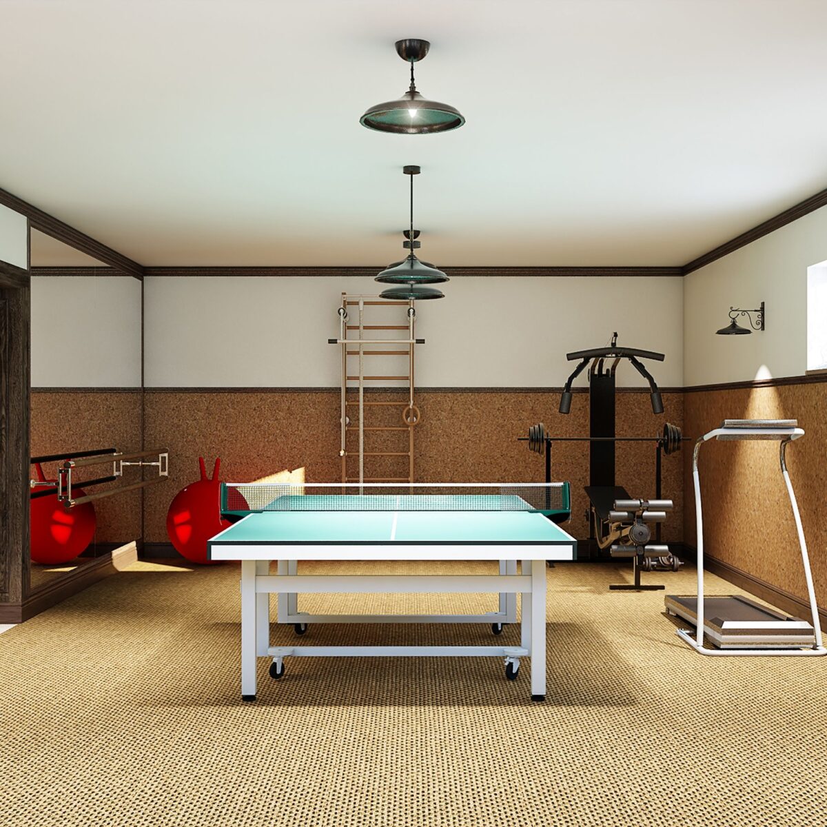 Fileu masa de ping-pong, 15 x 174 x 0,3 cm, Relaxdays - imagine 2