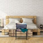 Suport pentru bagaje, din lemn, pliabil, 52,5 x 66,5 x 48 cm, negru, Relaxdays - imagine 2