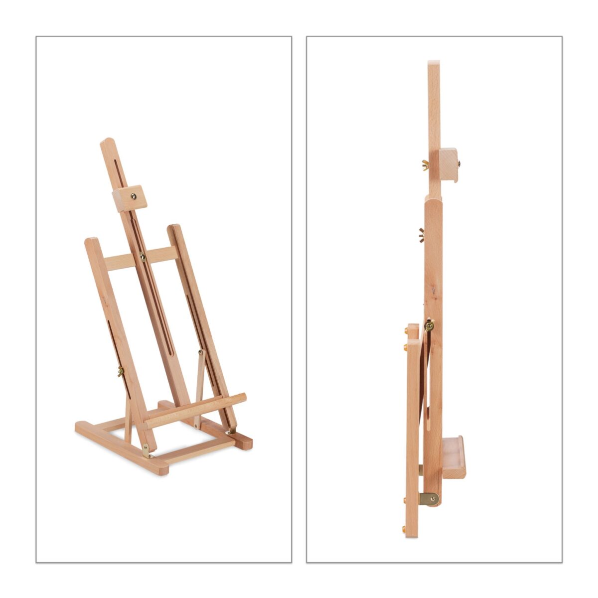 Sevalet din lemn, reglabil, potrivt pentru panza A3/A2, 11 - 57 cm - imagine 11