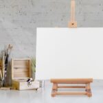 Sevalet din lemn, reglabil, potrivt pentru panza A3/A2, 11 - 57 cm - imagine 4
