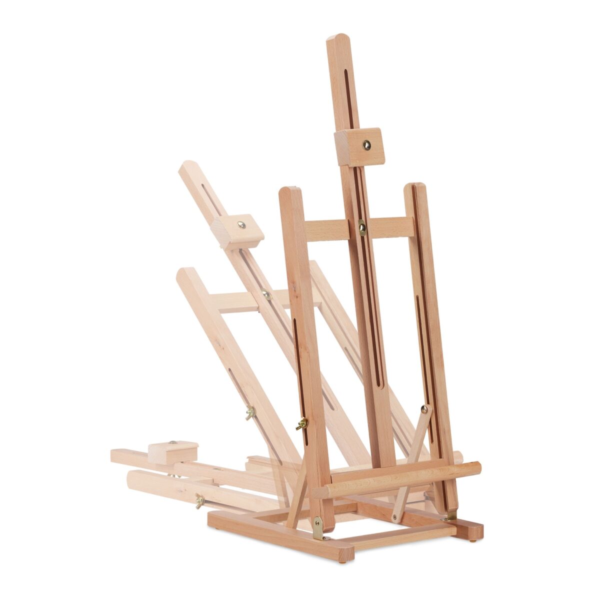 Sevalet din lemn, reglabil, potrivt pentru panza A3/A2, 11 - 57 cm - imagine 7