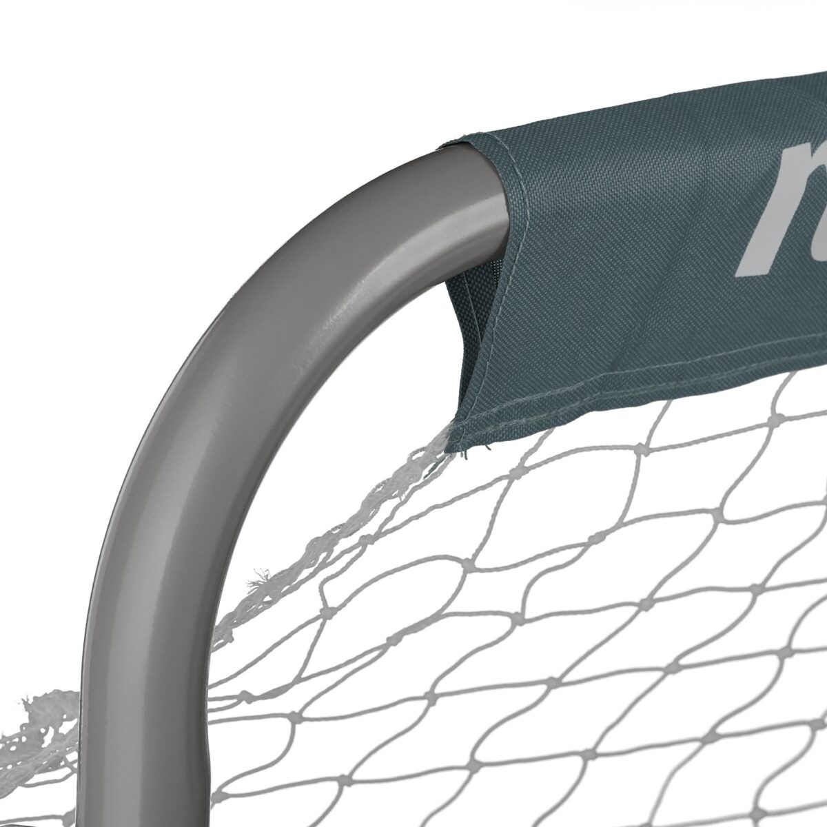 Poarta de fotbal, cu plasa, 110 x 150 x 75 cm, albastru/gri, Relaxdays, - imagine 5