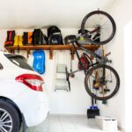 Set 8 carlige cu surub de perete pentru biciclete, 7 x 0,7 x 14,5 cm, Relaxdays - imagine 3