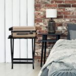Suport pentru bagaje, din lemn, pliabil, 75 x 60 x 41 cm, negru, Relaxdays - imagine 2