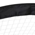 Set 2 mini porti de fotbal, portabile, husa transport, 80 x 120 x 85 cm, Relaxdays - imagine 7
