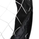 Set 2 mini porti de fotbal, portabile, husa transport, 80 x 120 x 85 cm, Relaxdays - imagine 8