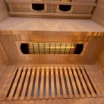 Sauna din lemn cu infrarosu Nyborg, 2 persoane, 30°C pana la 60°C, 120 x 105 x 190 cm - imagine 9